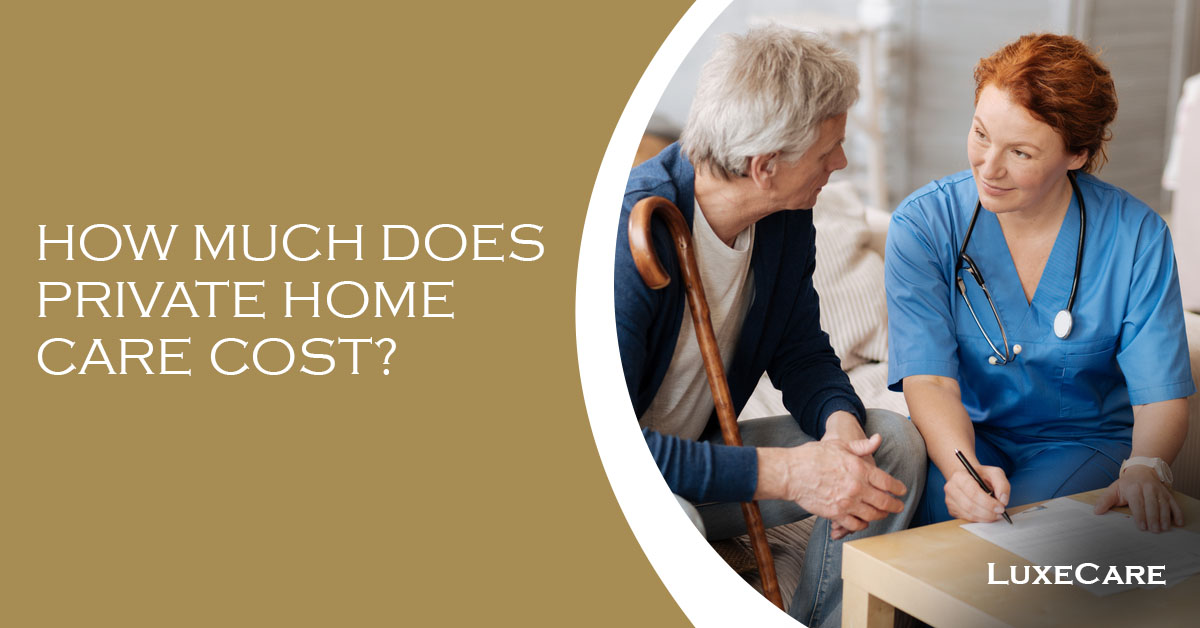 How much does private home care cost